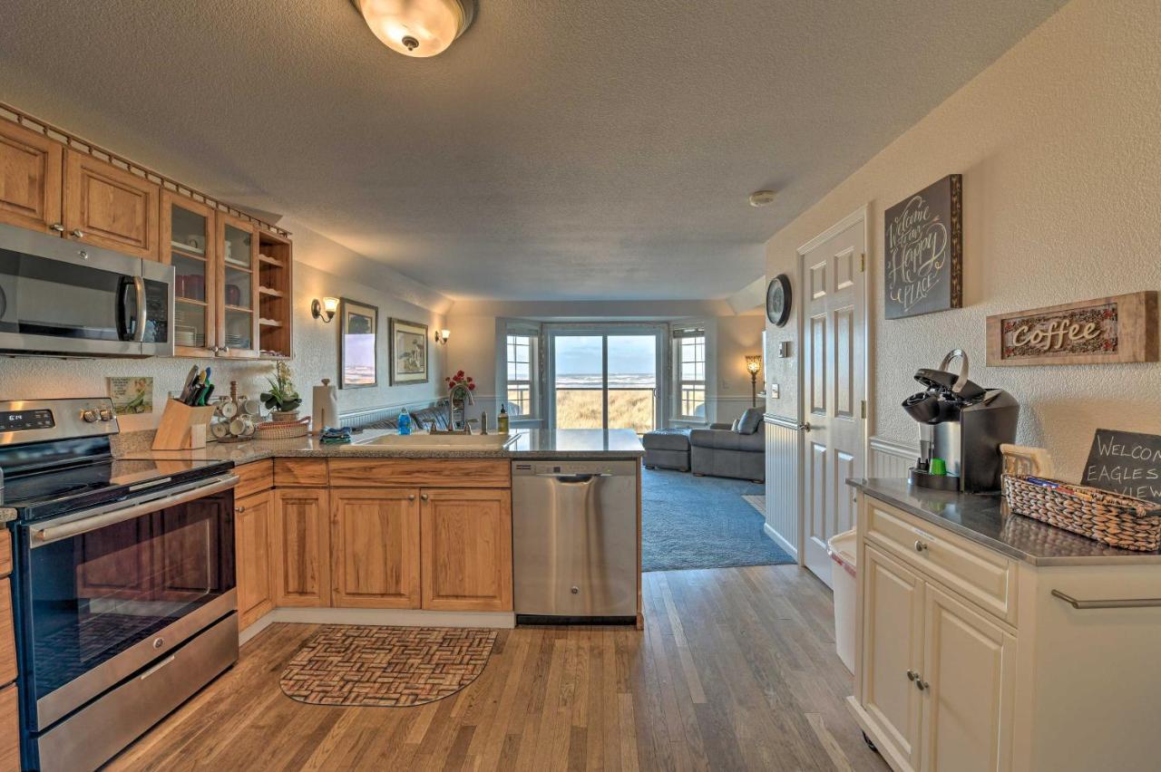 Eagles View Condo In Ocean Shores With 3 Balconies Dış mekan fotoğraf